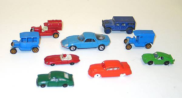 Appraisal: th scale Vehicles Lot includes cars and trucks from various