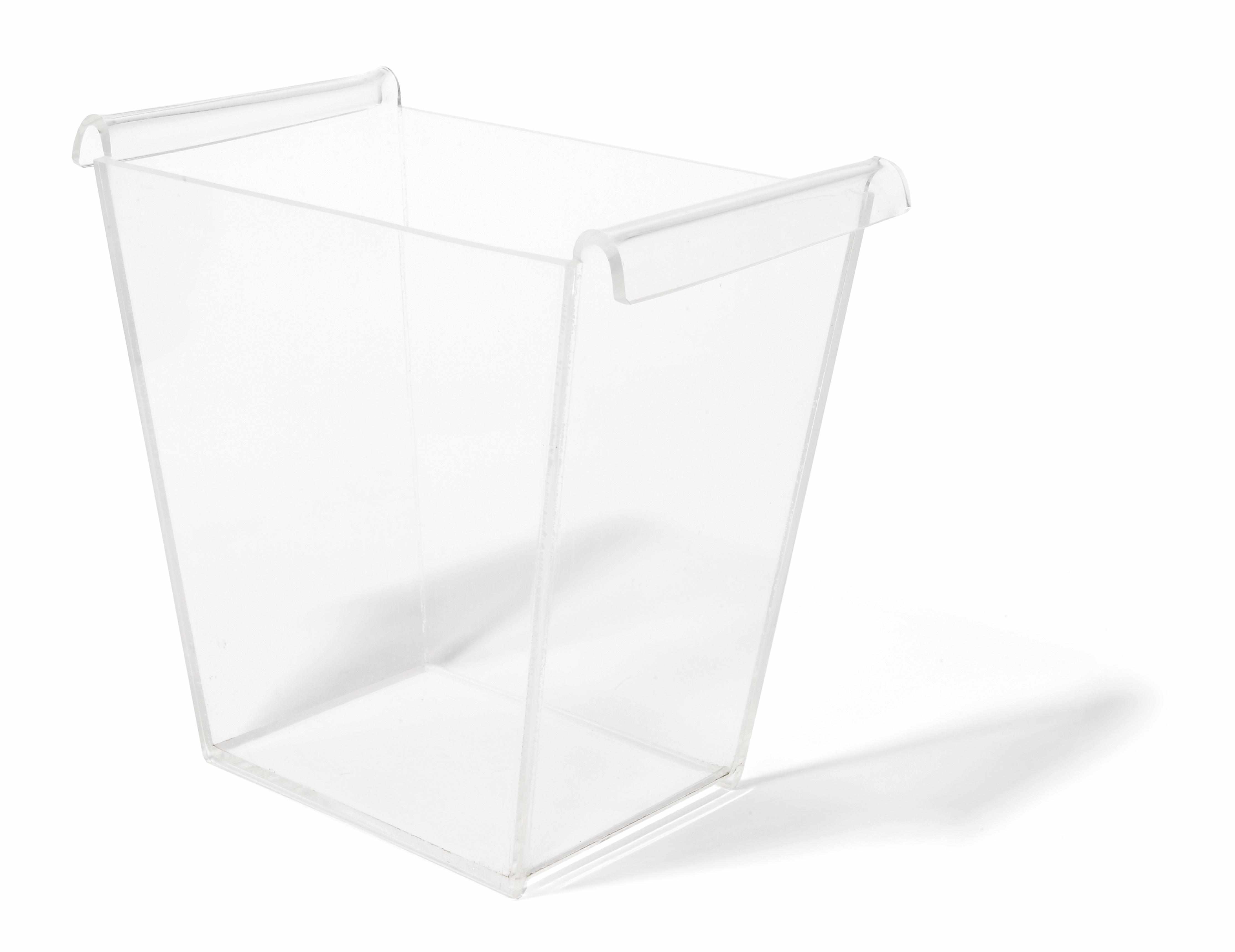 Appraisal: A William Haines acrylic wastepaper basket circa height in cm