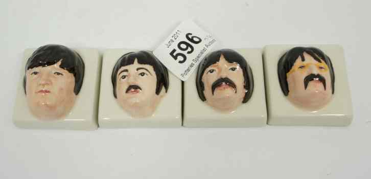 Appraisal: Lorna Bailey Set of Beatles Fridge Magnets