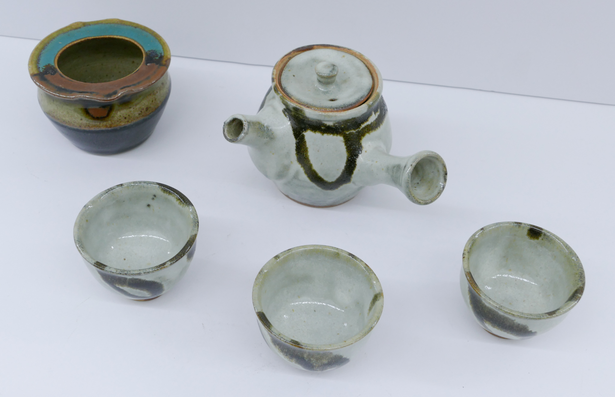 Appraisal: pc Attributed to Shoji Hamada Mingei Ceramics Includes a splash