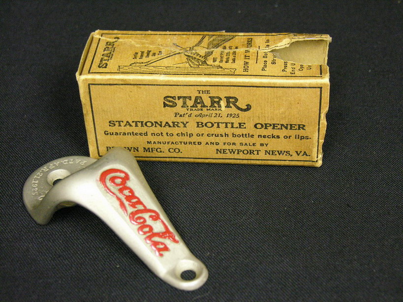 Appraisal: STARR COKE COCA COLA BOTTLE OPENER Never has been used