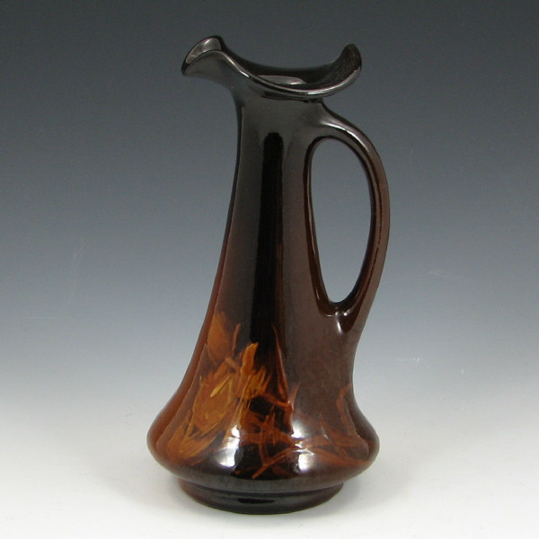 Appraisal: Roseville Rozane Trefoil Ewer Roseville Rozane trefoil ewer Marked RPCo