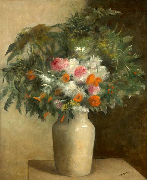 Appraisal: Otakar Othon Coubine Czechoslovakian - Still life with flowers in