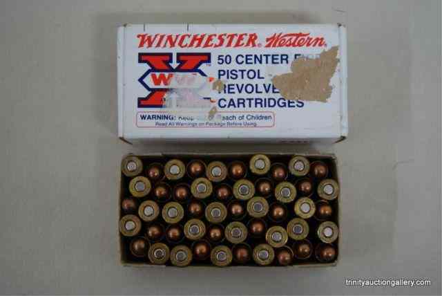 Appraisal: Winchester Western X Auto Pistol AmmunitionFull box of center fire