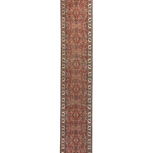 Appraisal: An Indian Wool Runner th Century feet inches x feet