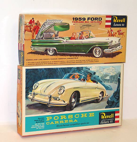 Appraisal: Revell kits Lot of s era Revell kits in decorative