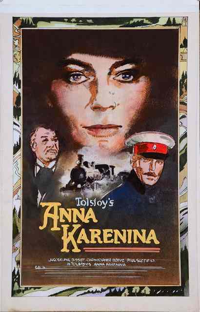 Appraisal: ANNA KARENINA R- ORIGINAL CONCEPTUAL ARTWORK by Vic Fair for