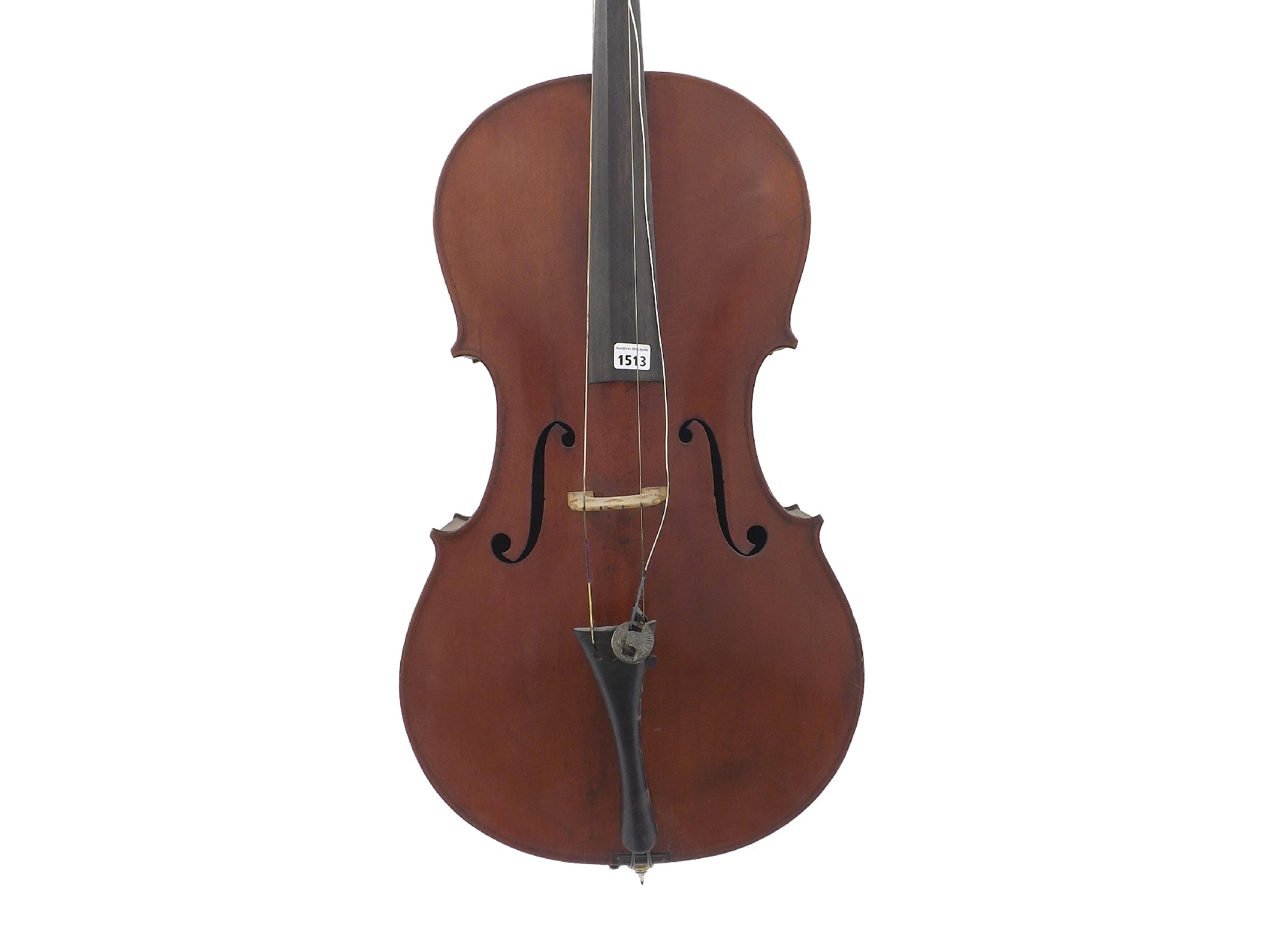 Appraisal: Interesting early violoncello possibly English and with later scroll cm