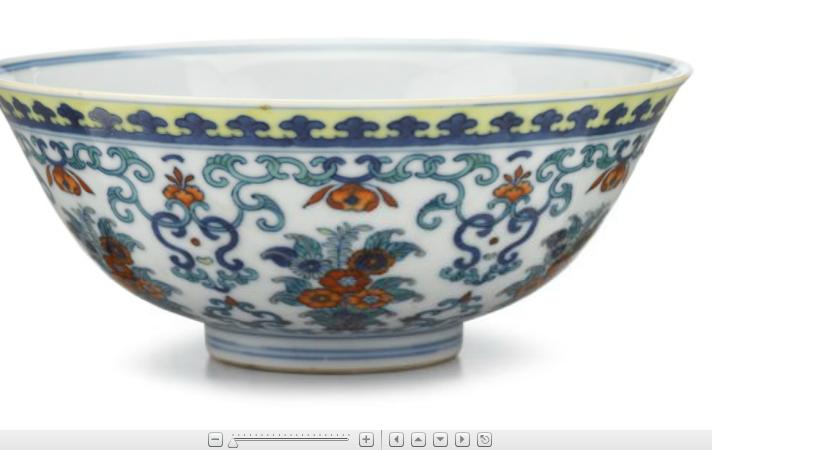 Appraisal: Fine Chinese doucai porcelain bowlqianlong mark and of the period