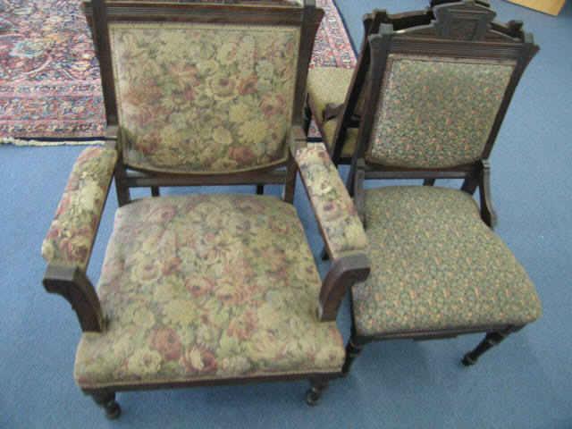 Appraisal: Eastlake Victorian Chairs