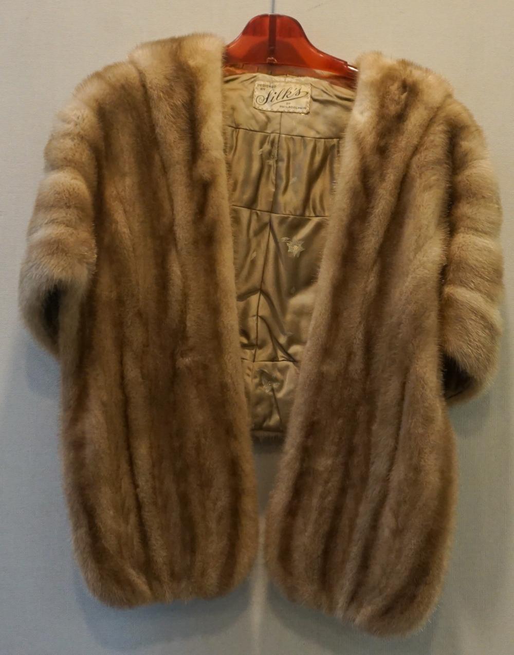 Appraisal: Two Autumn Haze Mink Stoles and a Platinum Mink Stole