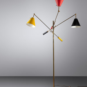 Appraisal: Angelo Lelii Italian - Triennale Floor Lamp model Arredoluce Italy