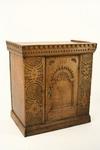 Appraisal: CABINET - Early th C English oak vestry cabinet with