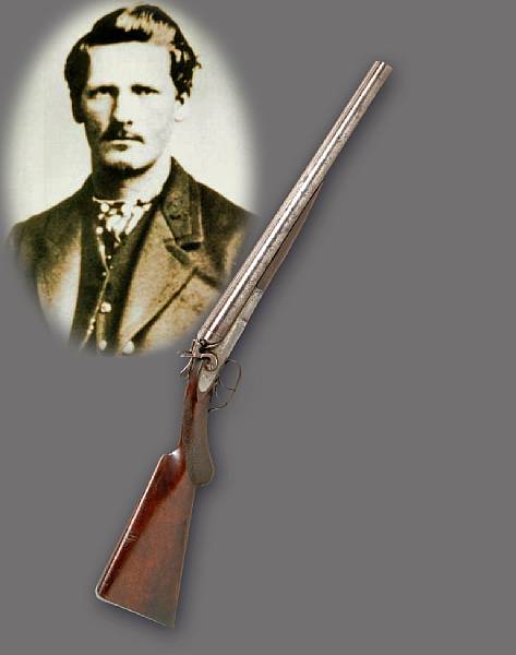 Appraisal: A Remington Model double barreled shotgun owned by lawman Wyatt