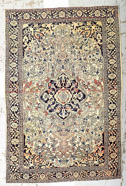 Appraisal: A Fereghan Sarouk rug Central Persia circa size approximately ft