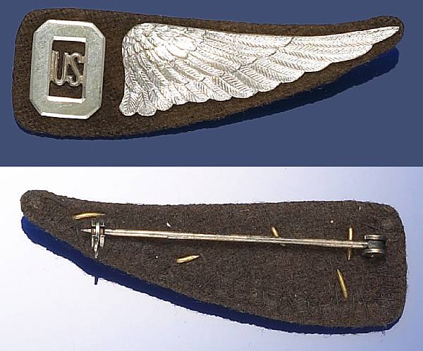 Appraisal: A World War era variant Observer's wing belonging to Lt