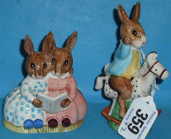 Appraisal: Royal Doulton Bunnykins Figures Tally Ho DB special commission colourway