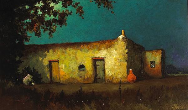 Appraisal: n a Will Sparks - Adobe Homestead signed 'Will Sparks'