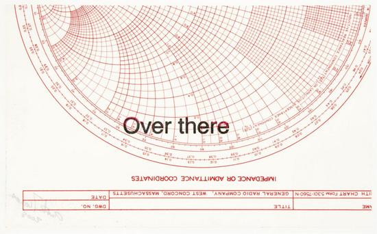 Appraisal: Austin ThomasOver There Gocco print on coordinate graph paper in