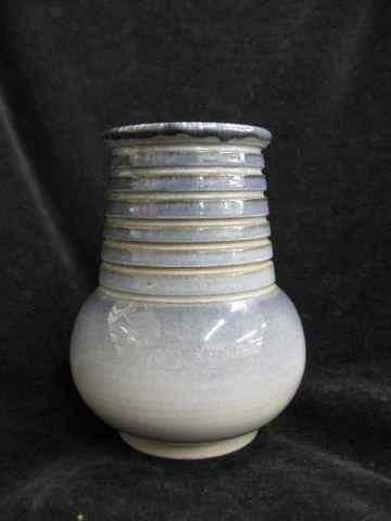 Appraisal: Newcomb College Art Pottery Vase neat deco style step neck