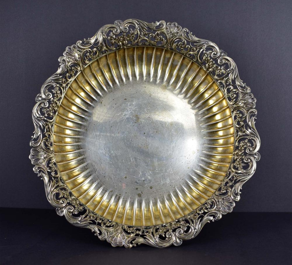 Appraisal: AMERICAN STERLING SILVER BOWL Mermod Jaccard Co The underside also