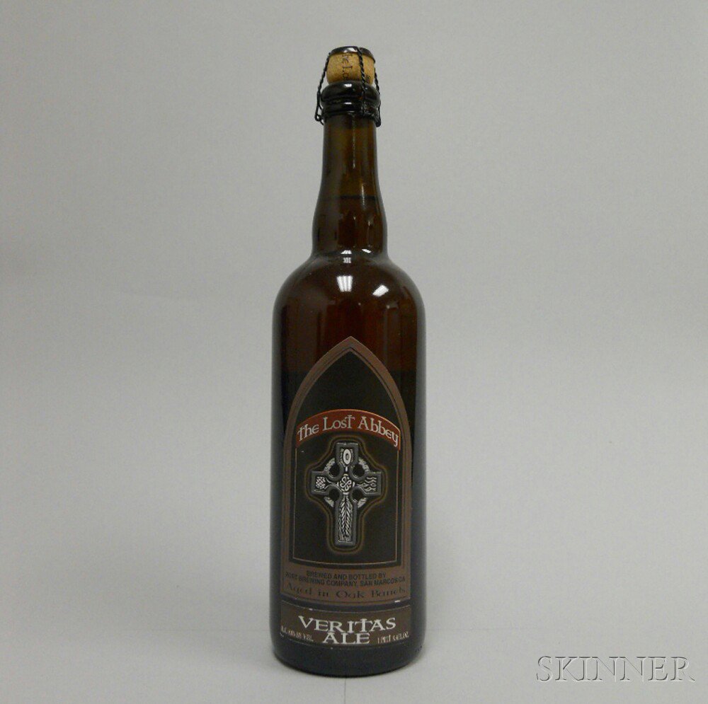 Appraisal: The Lost Abbey Veritas San Marcos California batch bottle Estimate