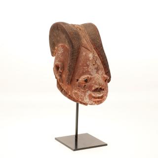 Appraisal: Yoruba Gelede carved wood tribal mask Yoruba Gelede carved wood