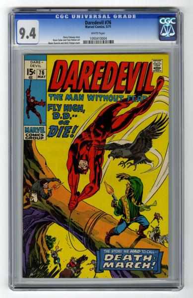 Appraisal: Daredevil CGC Marvel Comics Click for full description