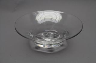 Appraisal: Signed Orrefors Glass Bowl Signed Orrefors Glass Bowl Signed on