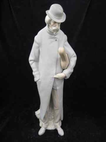 Appraisal: Lladro Porcelain Figurine ''Old Man with Violin'' '' tall matte