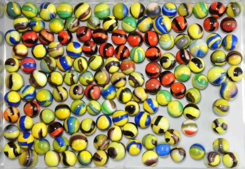 Appraisal: Lot of Marble King Marbles Description Includes one group of