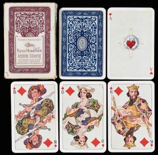 Appraisal: Ohico Picquet Playing Cards Friedrich Antwerp Adolf Lattman Goslar ca