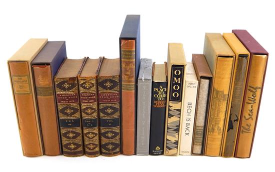 Appraisal: BOOKS fourteen pieces including many Limited Editions Club Howells The