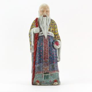 Appraisal: Later th Century Chinese Porcelain Immortal Figure Later th Century