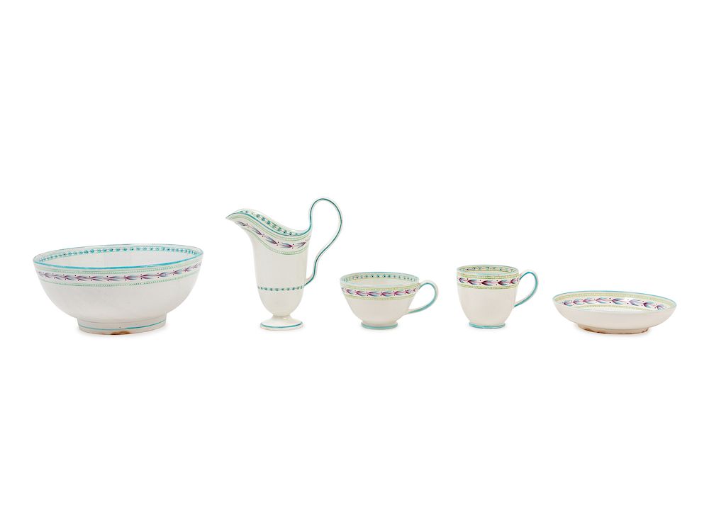 Appraisal: A Group of Wedgwood Pearlware Articles A Group of Wedgwood