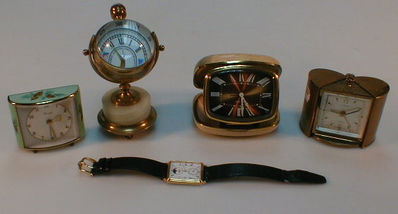 Appraisal: Various travel clocks and a Seiko gentleman's wristwatch