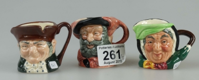 Appraisal: Royal Doulton small character jugs Falstaff D Sairey Gamp D