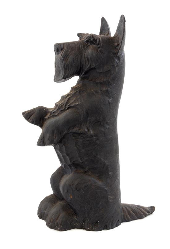 Appraisal: Sale Lot A Cast Iron Doorstop depicting a Scottish Terrier