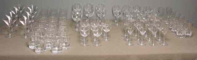 Appraisal: Baccarat Lot of Assorted Stemware OthersIncludes assorted wine champagne water