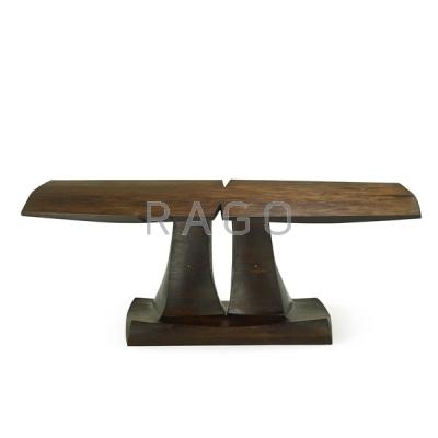 Appraisal: AMERICAN STUDIO Dining table Condition Report