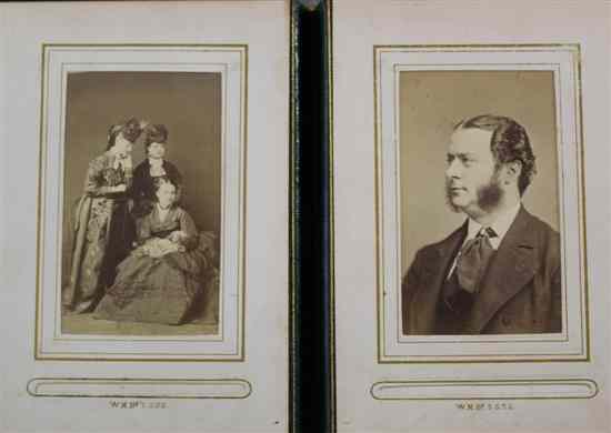 Appraisal: A collection of ten Victorian and later photograph albums including