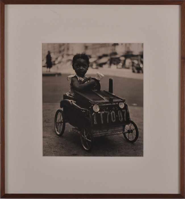 Appraisal: FRED STEIN - PUSHCART NEW YORK Gelatin silver print x