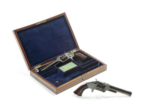 Appraisal: CASED PAIR OF SMITH AND WESSON MODEL NO OLD MODEL