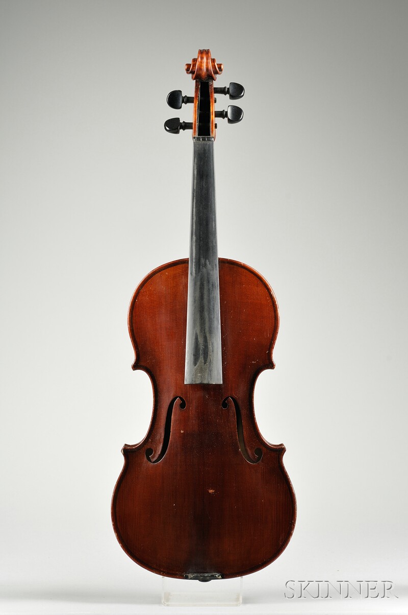 Appraisal: Czech Violin M A Bittner Prague bearing the maker's label