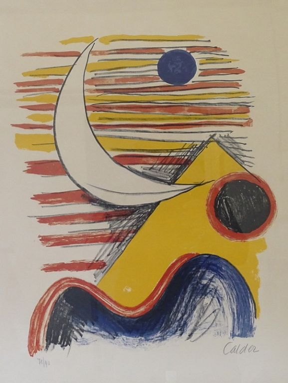 Appraisal: Alexander Calder American - La Lune Alexander Calder American -