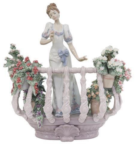 Appraisal: Lladro limited-edition porcelain figure Far Away Thoughts model no designed