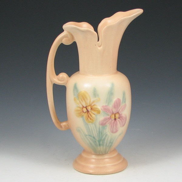 Appraisal: Hull Iris - Pitcher - Mint Iris pitcher in cream