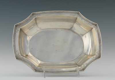 Appraisal: A Sterling Silver Oblong Dish by Reed Barton Sterling silver