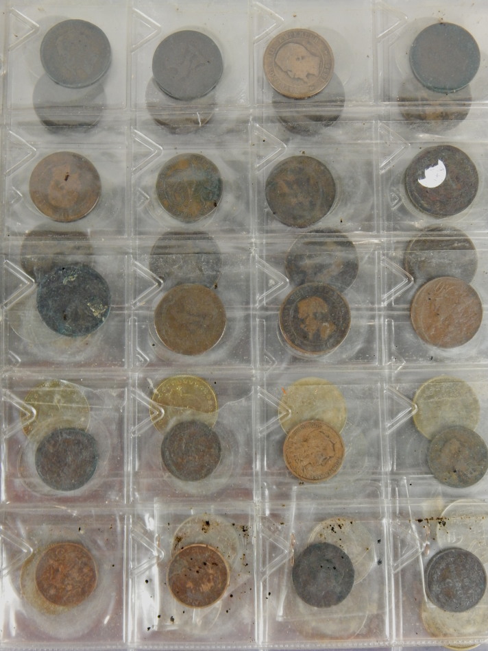 Appraisal: An album of mixed English and foreign coins