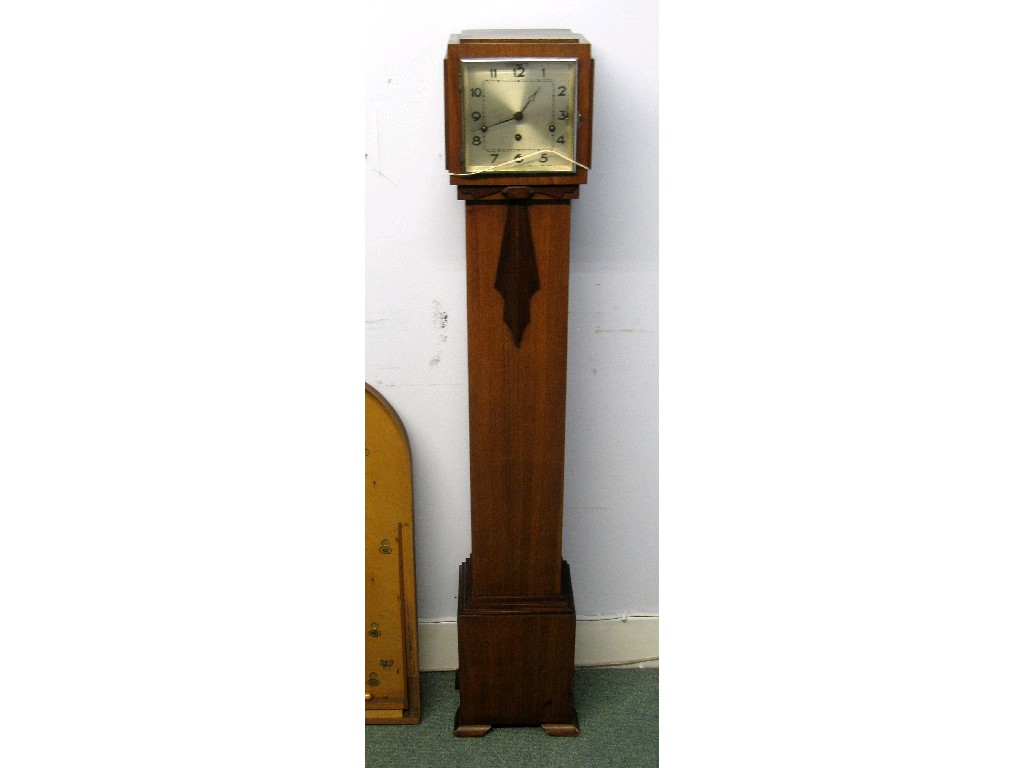 Appraisal: Art Deco style grandmother clock